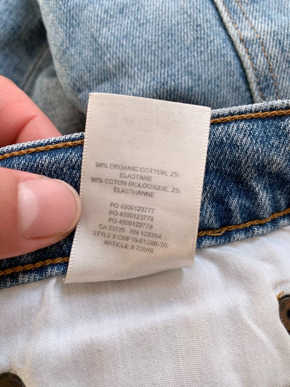 DENIM FORUM The YOKO BERMUDA SHORT SIZE 27 - Picture 6 of 6